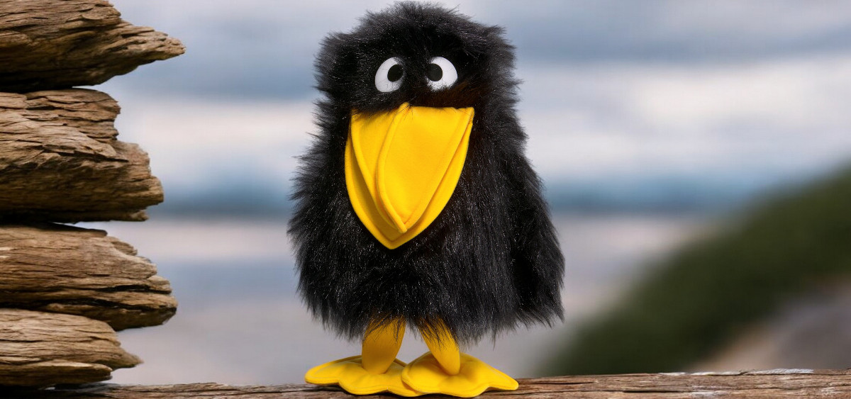 Kuscheltier Rabe - Plüschtier Raben online kaufen | Plueschtier.de