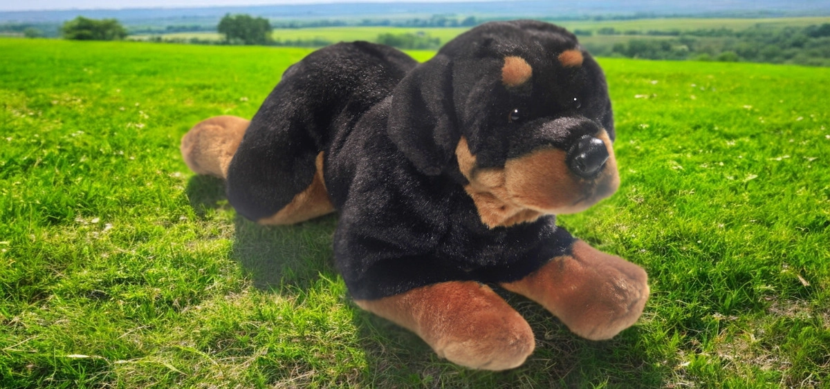 Kuscheltier Rottweiler - Plüschtiere online | Plueschtier.de