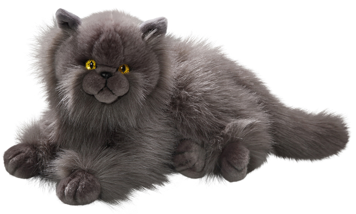 Carl Dick Persian Cat grey, Stuffed Animal, Plush Toy | eBay