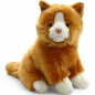 Preview: Cat sitting brown | soft toy | stuffed animal | plush toy
