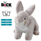 Preview: Plüschtier: Hase mit stehenden Ohren rötlich-beige | Kuscheltier | Stofftier