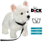 Preview: German Shepherd Dog white with Lead | soft toy | stuffed animal | plush toy
