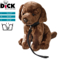 Preview: Labrador brown with lead sitting | soft toy | stuffed animal | plush toy