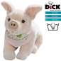 Preview: Plüschtier: Schwein mit Tuch Glücksbringer stehend | Kuscheltier | Stofftier