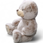 Preview: Plüschtier: Bär, Teddy sitzend superweich beige | Kuscheltier | Stofftier