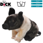 Preview: Plüschtier: Schwein schwarz-rosa, Angler Sattelschwein | Kuscheltier | Stofftier