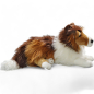 Preview: Collie, Rough Collie Dog lying | soft toy | stuffed animal | plush toy