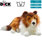 Preview: Collie, Rough Collie Dog lying | soft toy | stuffed animal | plush toy