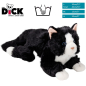 Preview: Cat lying black-white | soft toy | stuffed animal | plush toy