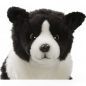Preview: Border Collie Dog sitting | soft toy | stuffed animal | plush toy