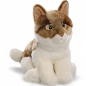 Preview: Cat brown-white | soft toy | stuffed animal | plush toy
