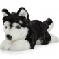 Preview: Husky black lying | soft toy | stuffed animal | plush toy