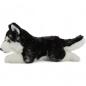 Preview: Husky black lying | soft toy | stuffed animal | plush toy