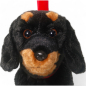 Preview: Dachshund Dog standing black as purse or hand bag | soft toy | stuffed animal | plush toy
