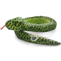 Preview: Snake green with rattle, Rattlesnake | soft toy | stuffed animal | plush toy