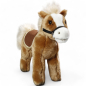 Preview: Horse standing beige with saddle | soft toy | stuffed animal | plush toy