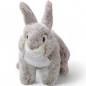 Preview: Plüschtier: Hase mit stehenden Ohren braun-beige | Kuscheltier | Stofftier