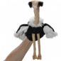 Preview: Plüschtier: Strauß, Vogel Handpuppe | Kuscheltier | Stofftier