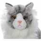 Preview: Plüschtier: Katze sitzend Maine Coon | Kuscheltier | Stofftier