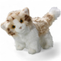Preview: Cat standing brown-white | soft toy | stuffed animal | plush toy
