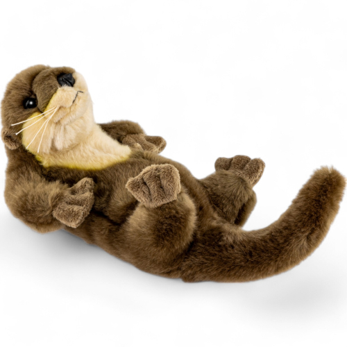 Plüschtier: Otter liegend | Kuscheltier | Stofftier