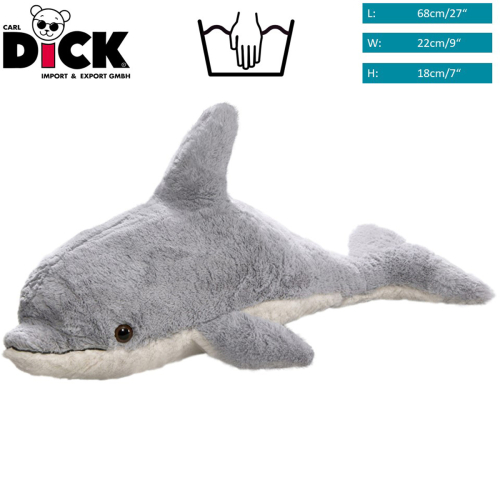 Plüschtier: Delfin superweich | Kuscheltier | Stofftier