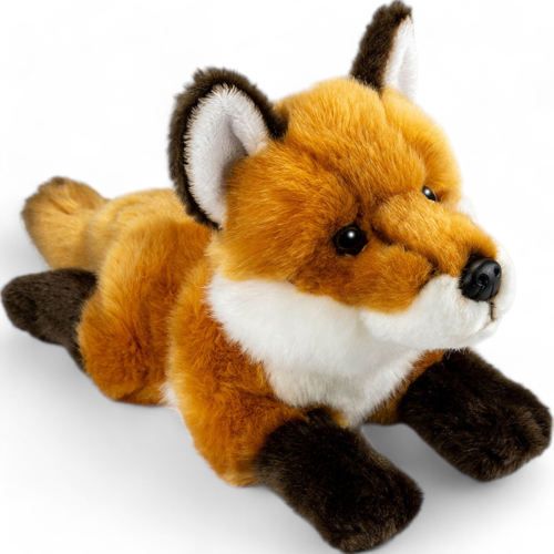 Fox lying | soft toy | stuffed animal | plush toy