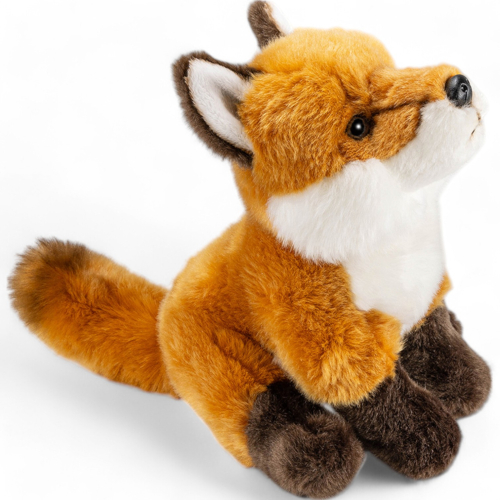 Fox sitting | soft toy | stuffed animal | plush toy