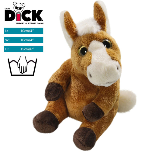 Horse sitting | soft toy | stuffed animal | plush toy