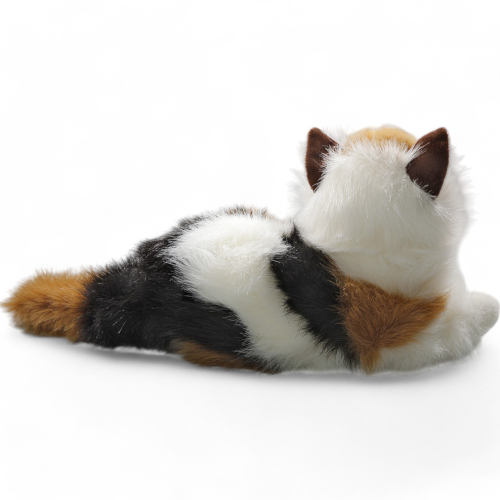 Cat Calico lying | soft toy | stuffed animal | plush toy