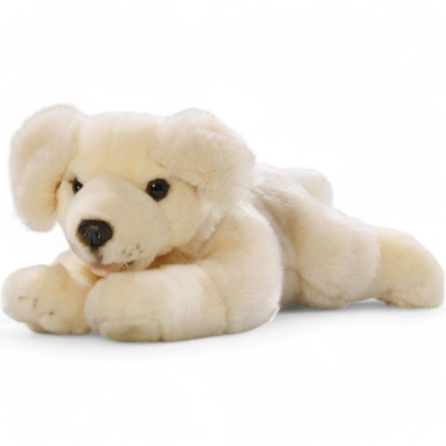 Plüschtier: Golden Retriever Welpe liegend | Kuscheltier | Stofftier