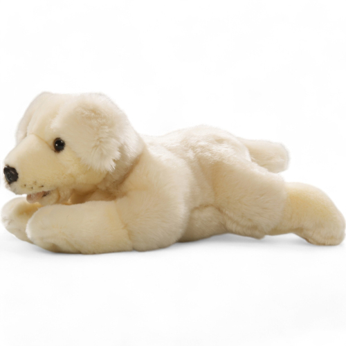 Plüschtier: Golden Retriever Welpe liegend | Kuscheltier | Stofftier
