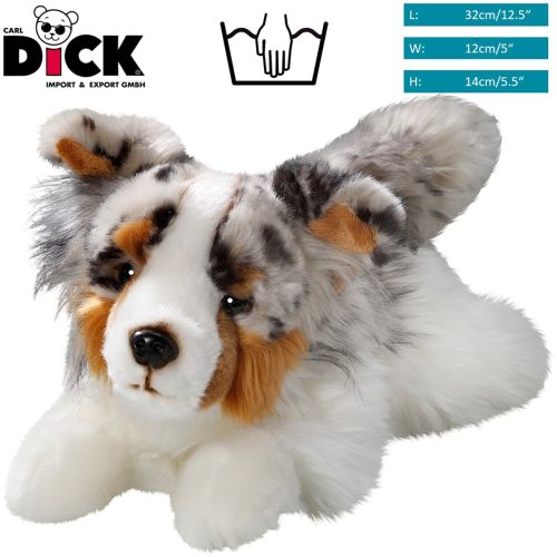 Plush Dog Bobtailold English Shepherd 