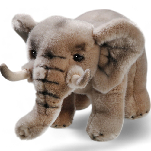 Plüschtier: Elefant stehend | Kuscheltier | Stofftier