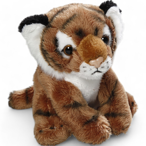 Plüschtier: Tiger braun | Kuscheltier | Stofftier
