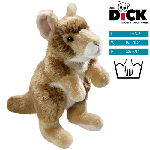 Plüschtier: Känguru Baby | Kuscheltier | Stofftier