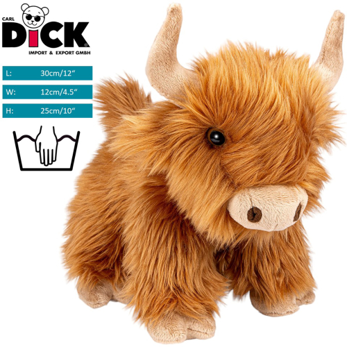 25 cm Highland cow plush doll baby stuffed animal soft toy Scottish Highland  cow