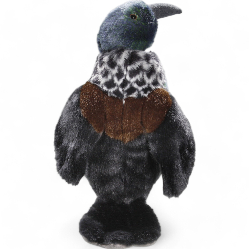 Plüschtier: Tui Vogel mit drehbaren Kopf | Kuscheltier | Stofftier
