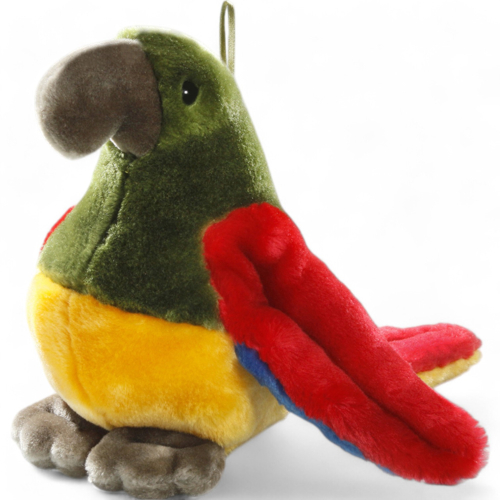 Parrot yellow-red | soft toy | stuffed animal | plush toy