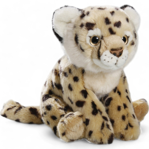 Plüschtier: Gepard sitzend | Kuscheltier | Stofftier