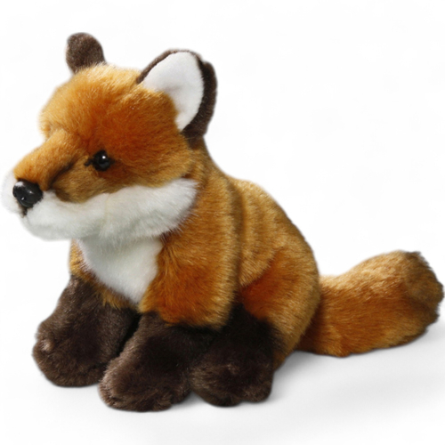 Plüschtier: Fuchs sitzend | Kuscheltier | Stofftier