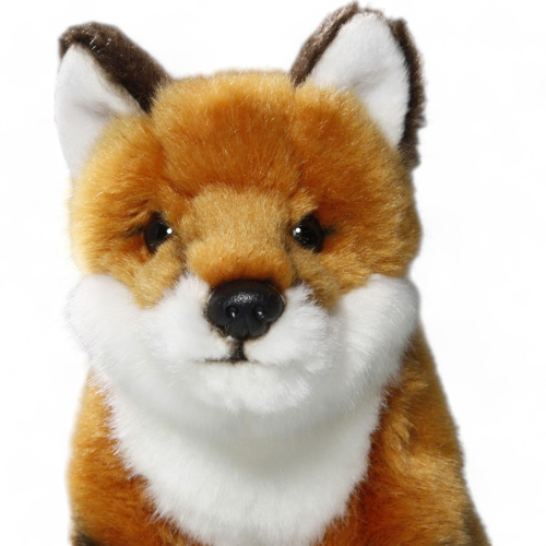 Plüschtier: Fuchs sitzend | Kuscheltier | Stofftier