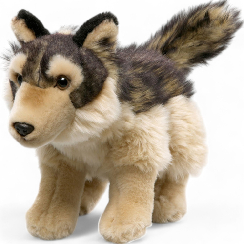 Wolf standing | soft toy | stuffed animal | plush toy