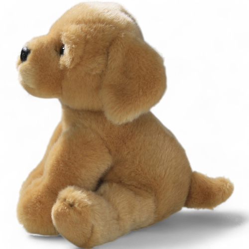 Plüschtier: Golden Retriever Welpe sitzend | Kuscheltier | Stofftier
