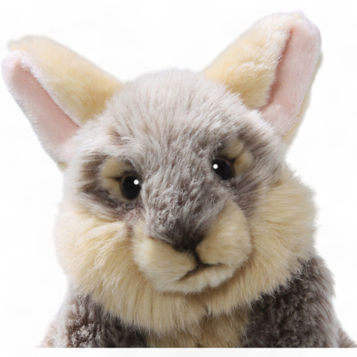 Rabbit Bunny standing grey | soft toy | stuffed animal | plush toy