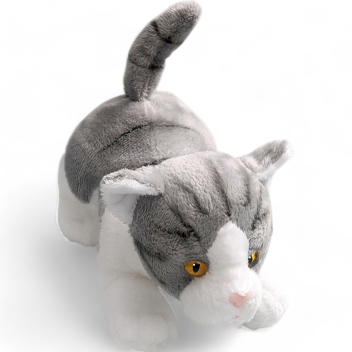 Cat grey | soft toy | stuffed animal | plush toy