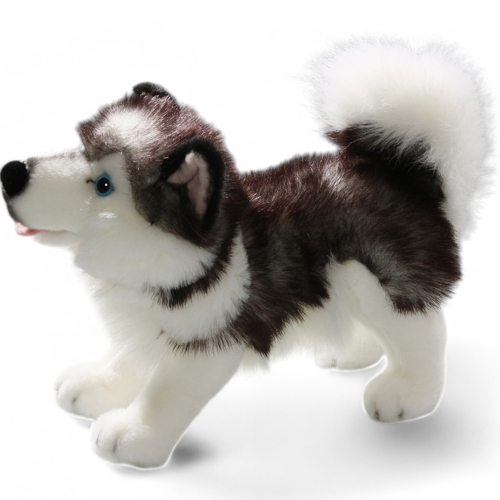 Plüschtier: Husky stehend | Kuscheltier | Stofftier