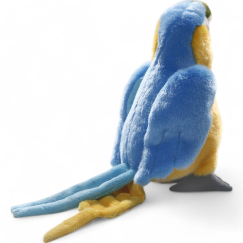 Plüschtier: Papagei blau-gelb | Kuscheltier | Stofftier