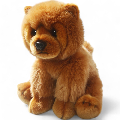 Chow-Chow sitting | soft toy | stuffed animal | plush toy