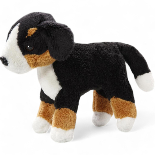 Bernese Mountain Dog standing | soft toy | stuffed animal | plush toy